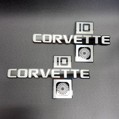 Custom Corvette C10 Collector Edition badge compatible with classic Chevy vehicles
