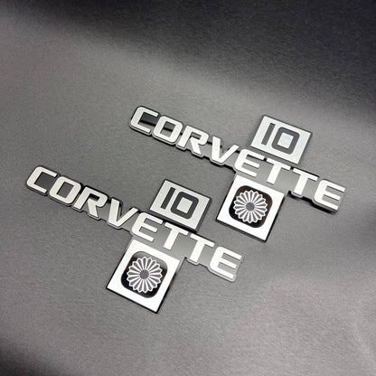 Classic Chevy Corvette C10 Collector Edition custom automotive emblem