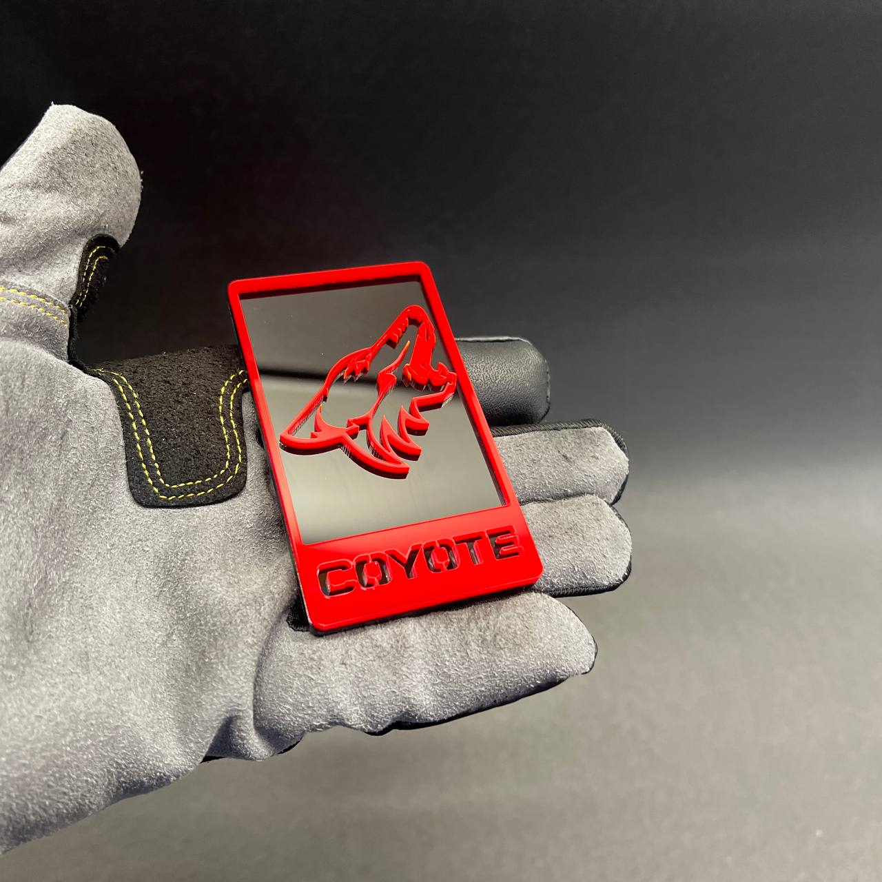 Performance coyote emblem for Chevy Colorado truck custom decal