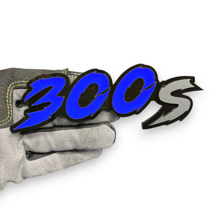 300 fender badge on dodge charger srt custom build