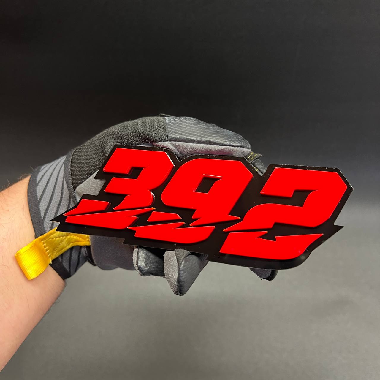 Custom 392 auto emblem for hood tailgate door or side panel placement