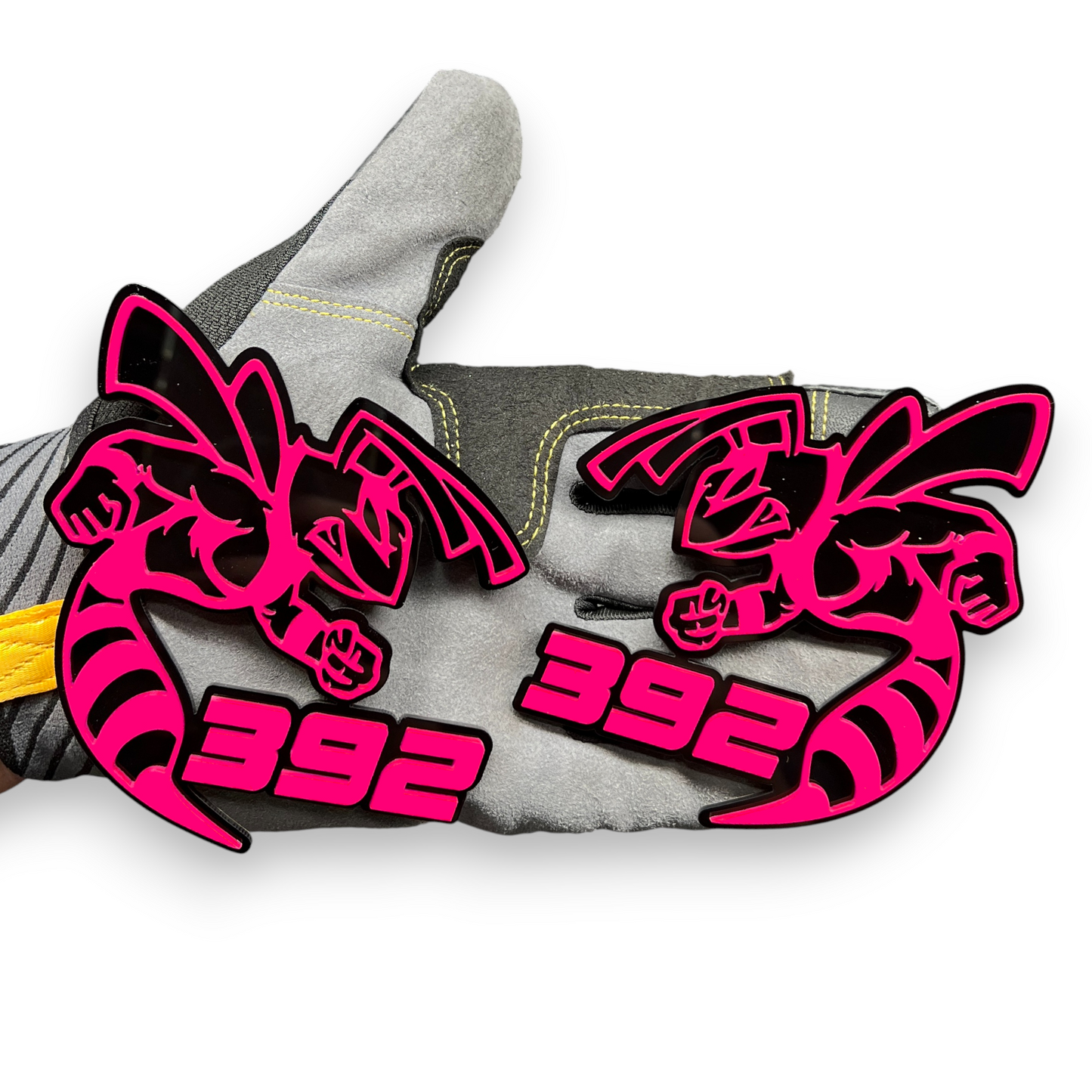 392 Bee style badge emblem for Dodge Charger, Challenger, RAM, Jeep, and custom vehicle builds