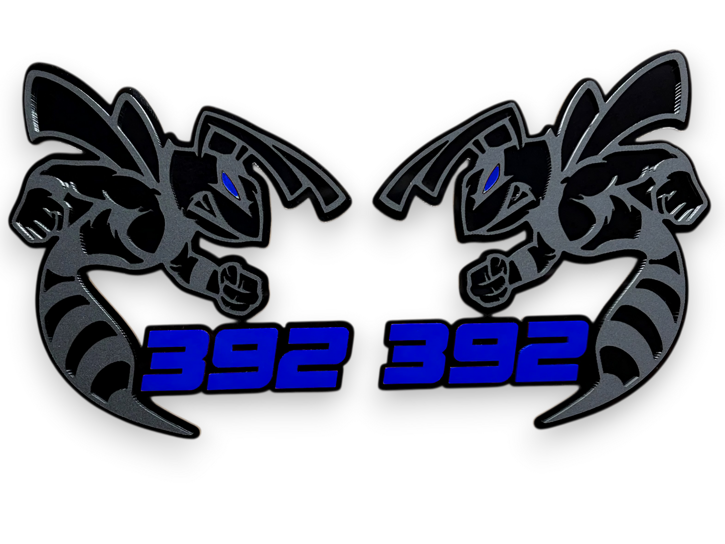 392 HEMI acrylic badge for Dodge Durango, Charger, Challenger, and muscle car accessories