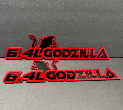 T-Rex grille badge for 6.4L truck build