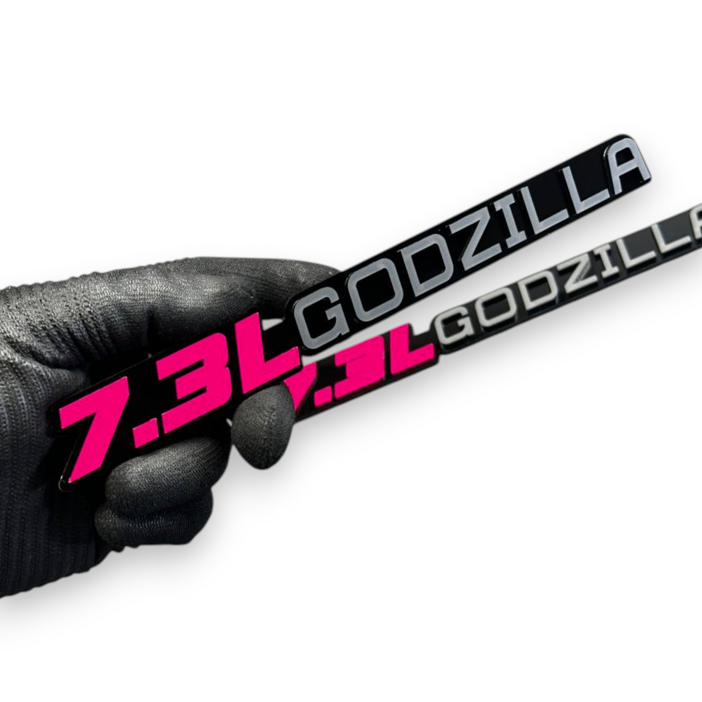 Godzilla tailgate emblem for 7.3 Ford truck