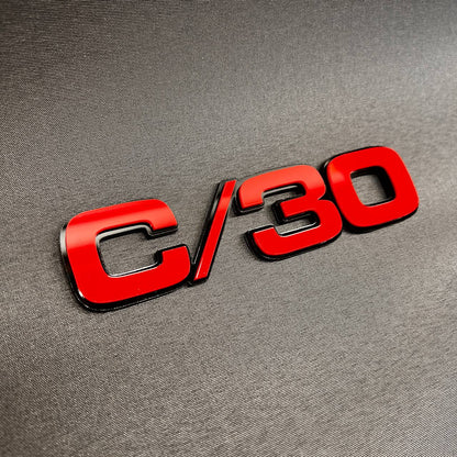 Classic Chevy GMC truck C/30 fender emblem custom billet badge.