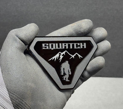 Sasquatch Bigfoot Badge for Ford Bronco Custom Off-Road Acrylic Car Emblem