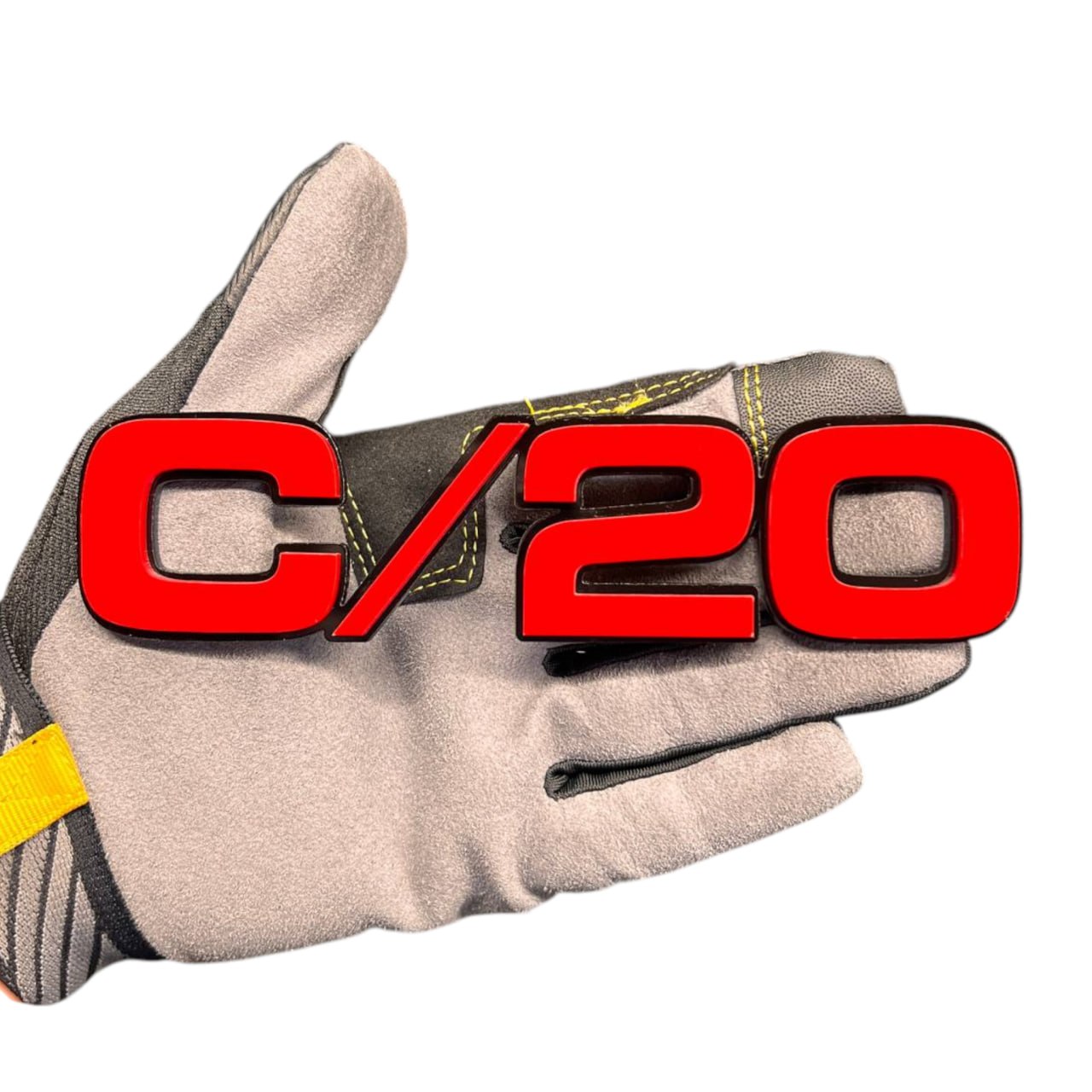 Custom multicolor C/20 fender emblem badge for Chevrolet Chevy GMC trucks