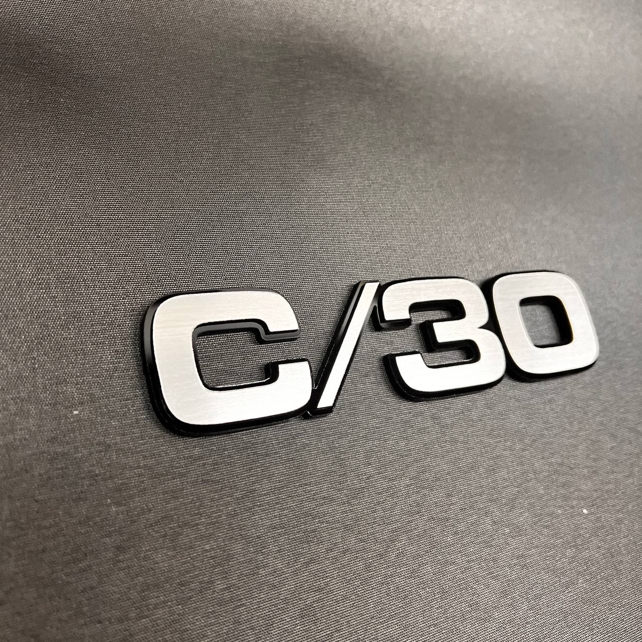 GMC Chevy C/30 custom truck emblem badge for exterior fender placement