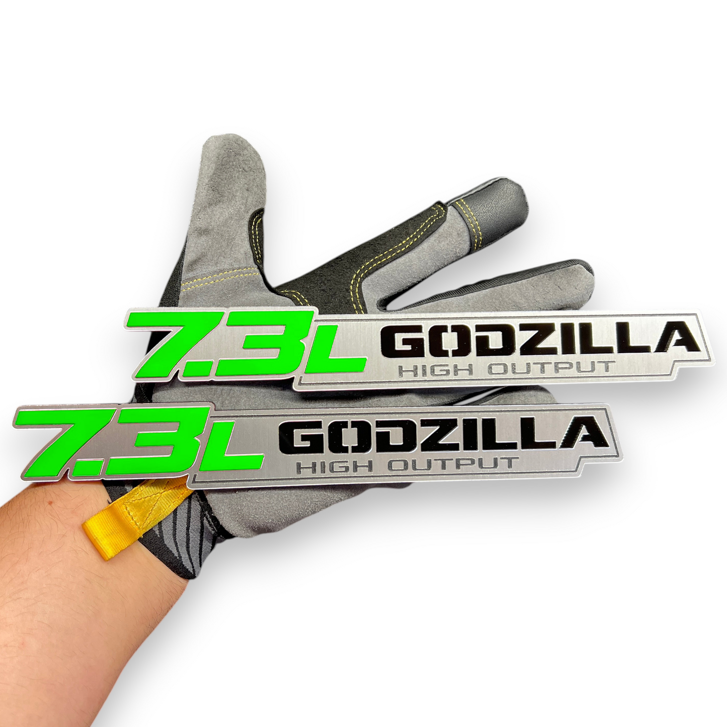 Custom Ford Godzilla 7.3L badge for truck grille or fender emblem upgrade