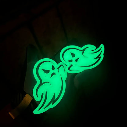 GHOST GLOW in DARK  Car Badge Fender Emblem Exterior Decal One Layer