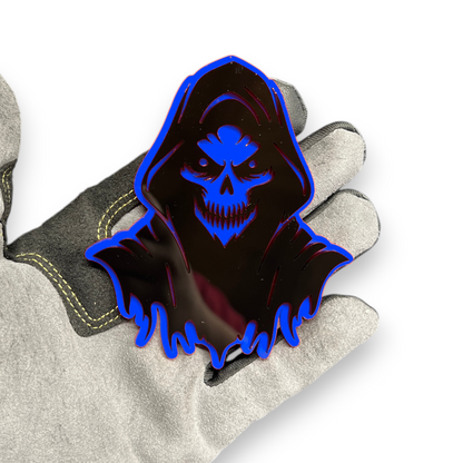 Aftermarket Skull emblem for car truck SUV Jeep and off-road vehicle build
