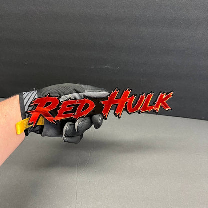 custom text lightning badge installed tailgate aggressive look
