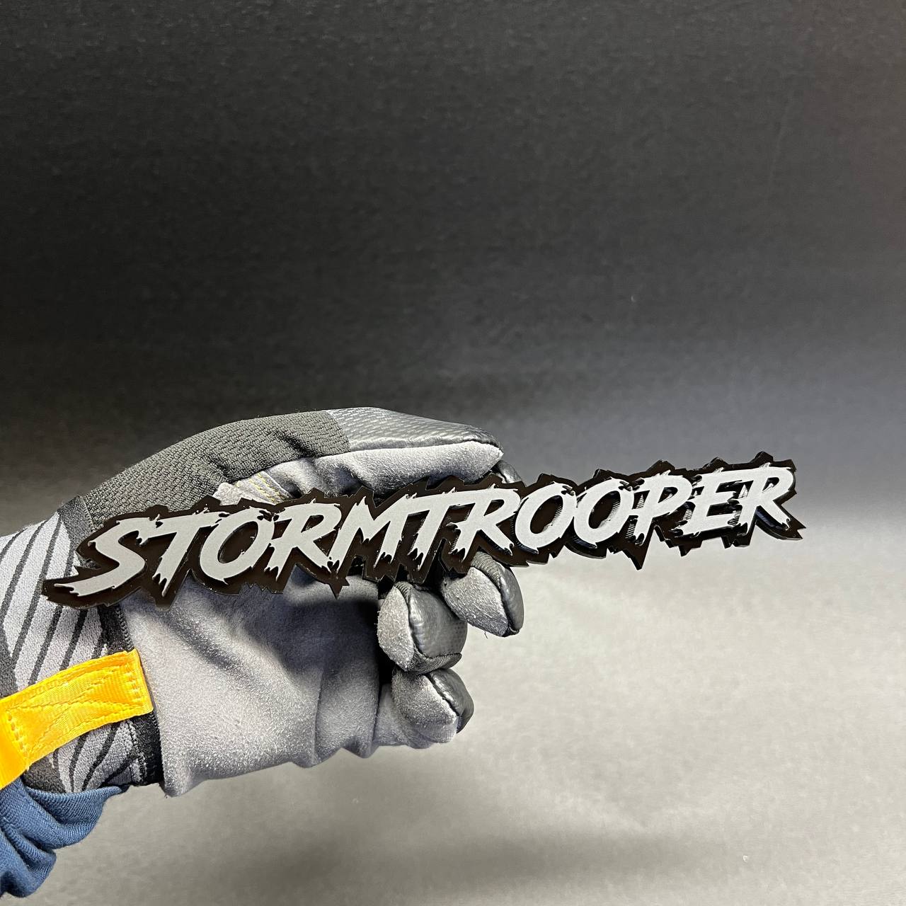 3D Lightning Font - Double Layer - Custom Car Text Badge - Type Your Own