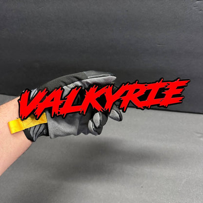 bold lightning style text emblem for hood truck styling