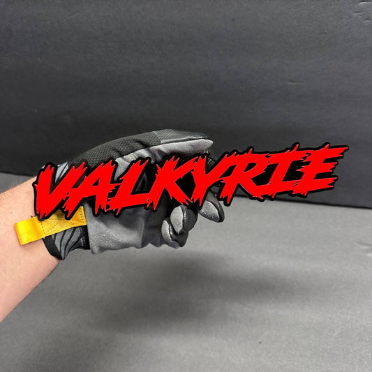 bold lightning style text emblem for hood truck styling