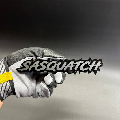 custom text lightning badge installed tailgate rugged look