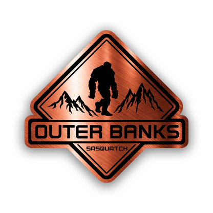 Personalized Outer Banks Sasquatch exterior emblem for Ford Bronco.