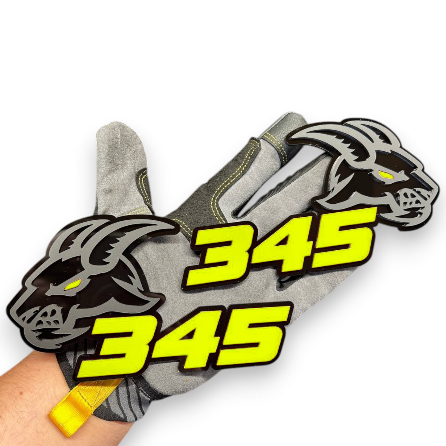 Aftermarket Big Horn Ram badge pair for Dodge Ram trucks custom exterior emblem