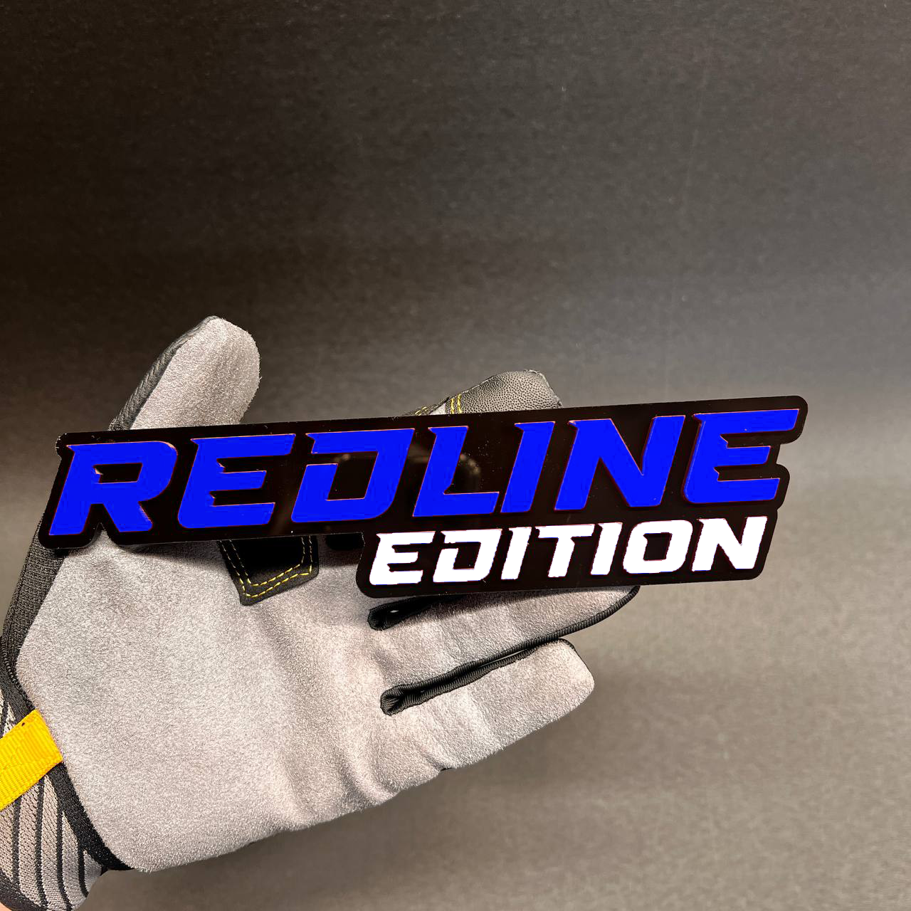 Car Badge REDLINE EDITION Fender Emblem Engine  Decal Hood Truck Fits