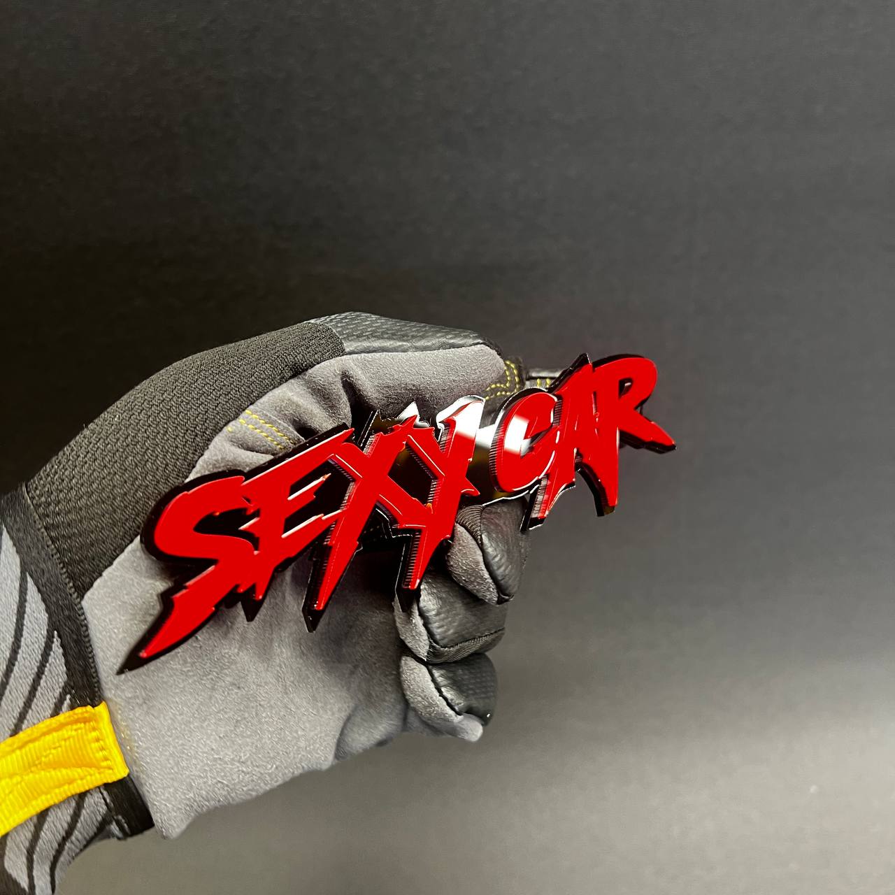 Custom script style sexy car badge for muscle truck appearance