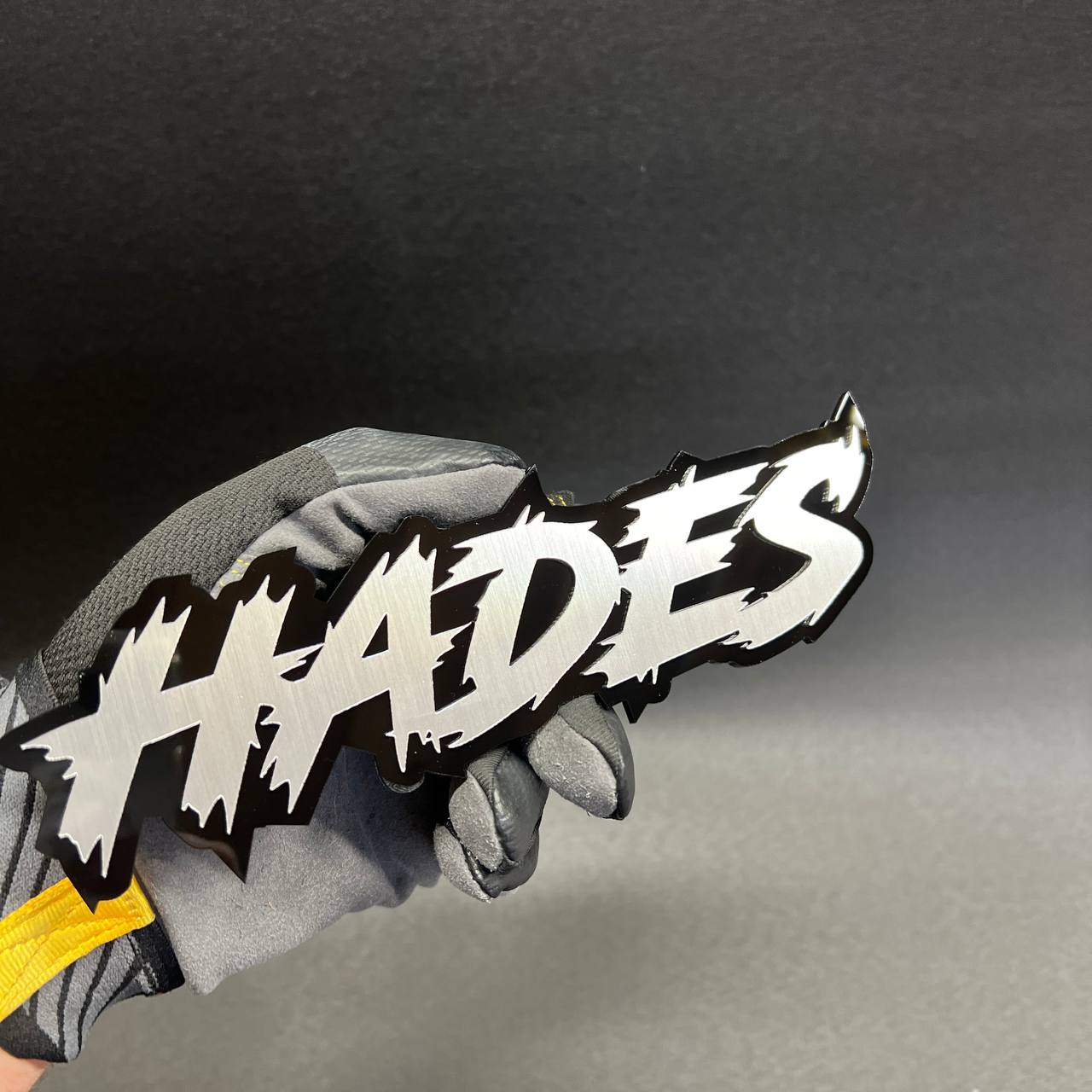 custom name badge truck fender clean bold style
