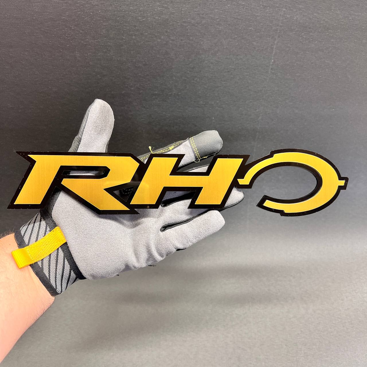 Cyber Rhino custom car badge fender emblem for trucks and vehicles