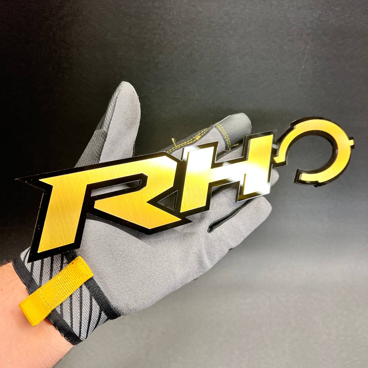 Custom Cyber Rhino fender badge emblem for cars trucks and SUVs