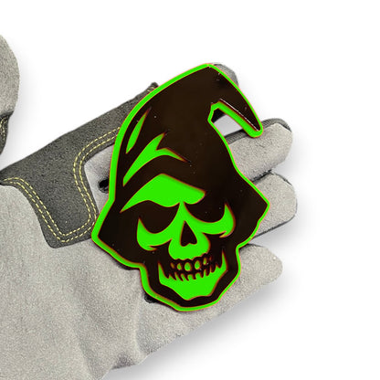 Chevy Silverado ghost skull emblem install