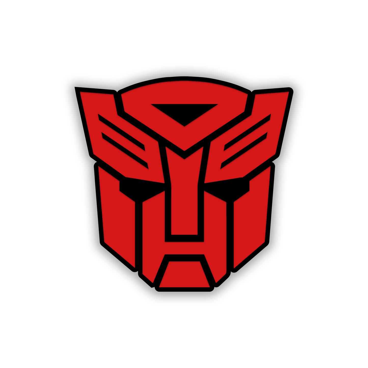 Decepticon custom style engraved car badge for exterior vehicle decoration