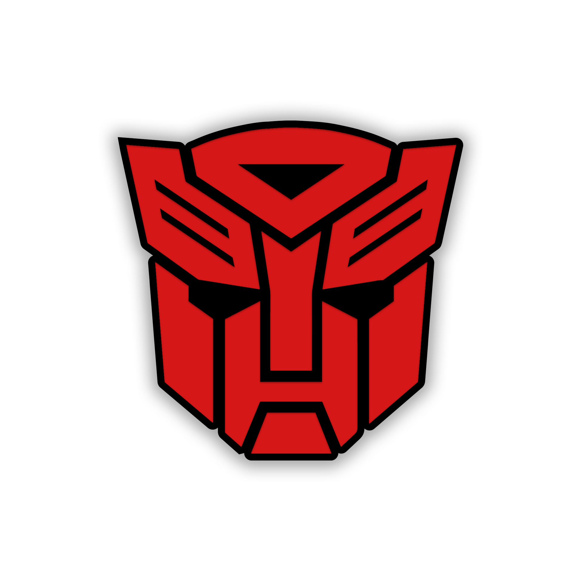 Decepticon custom style engraved car badge for exterior vehicle decoration