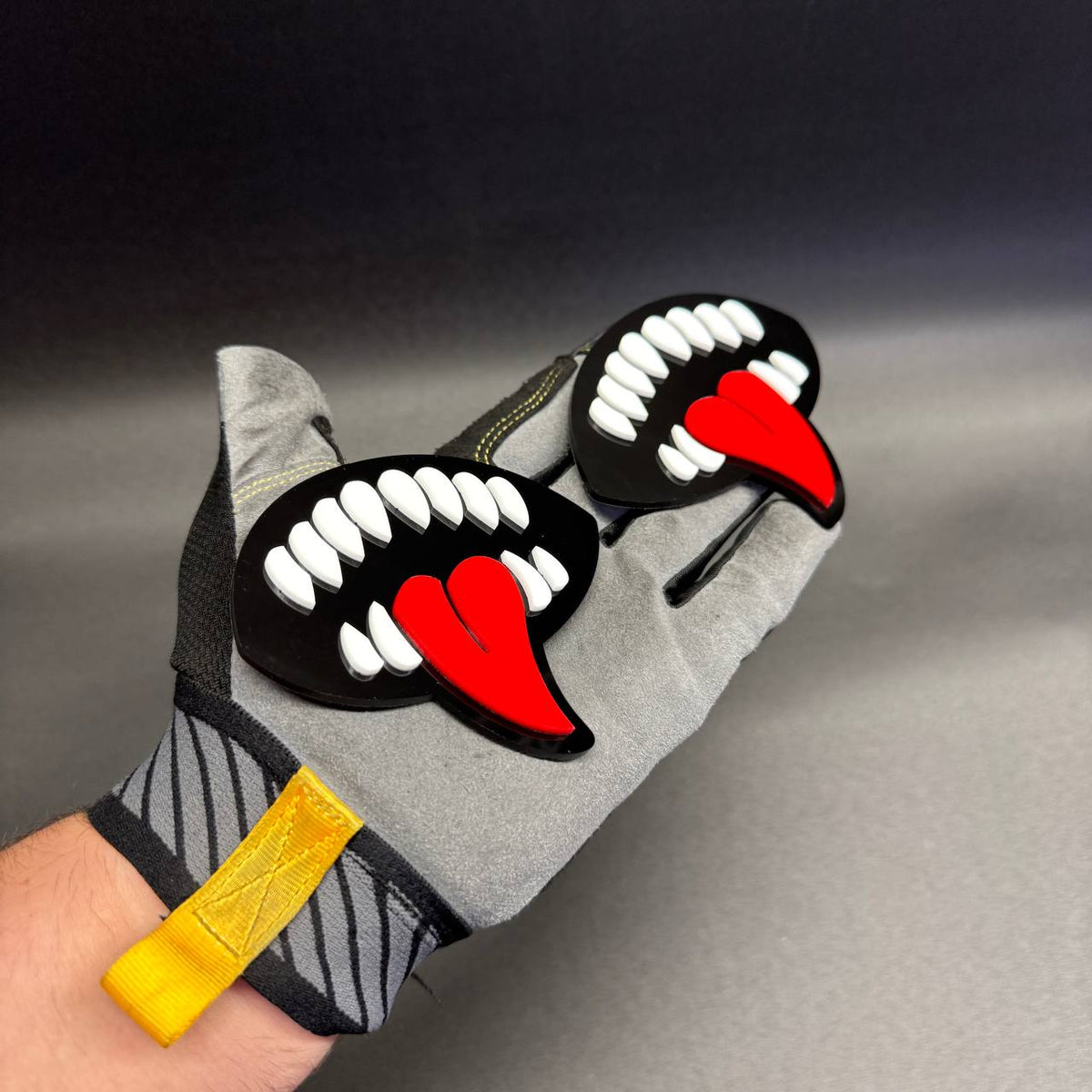 Demon Smile custom truck badge emblem for RAM Silverado Sierra and F150