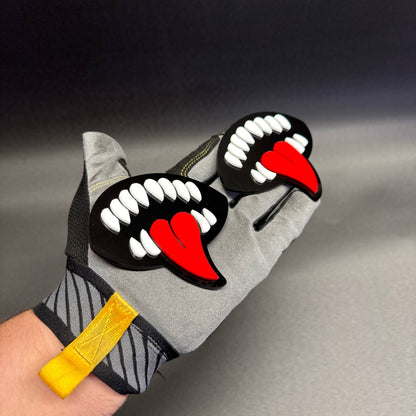 Demon Smile custom truck badge emblem for RAM Silverado Sierra and F150
