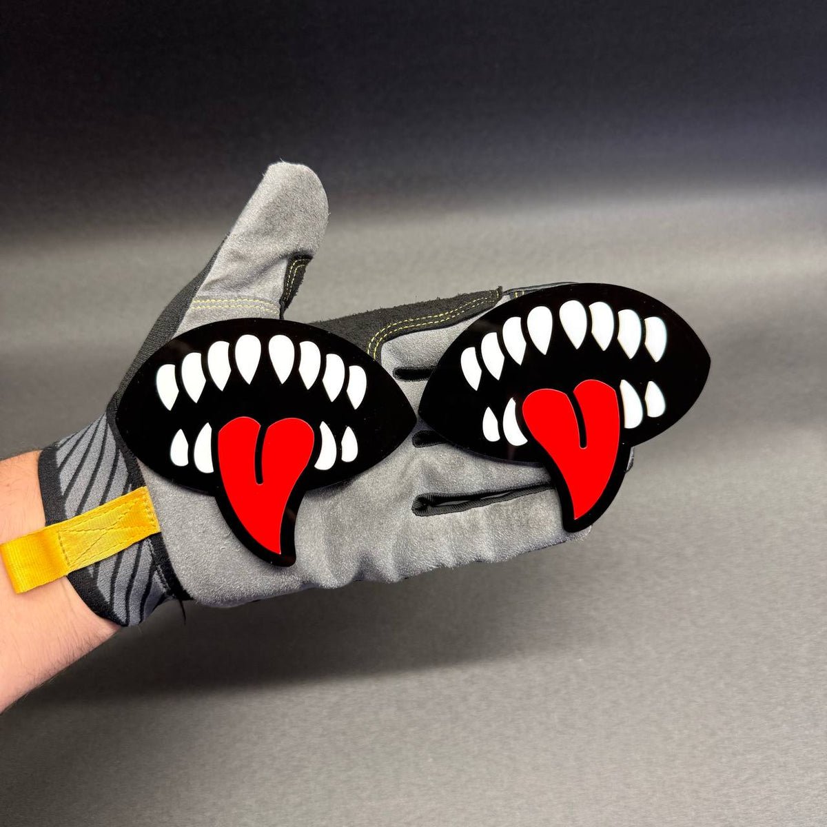 Demon teeth and tongue car badge for Mustang F150 Charger Challenger and Wrangler