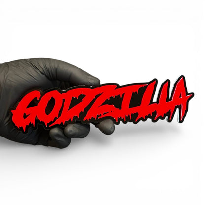 Godzilla drip style acrylic car badge for Ford F150 tailgate
