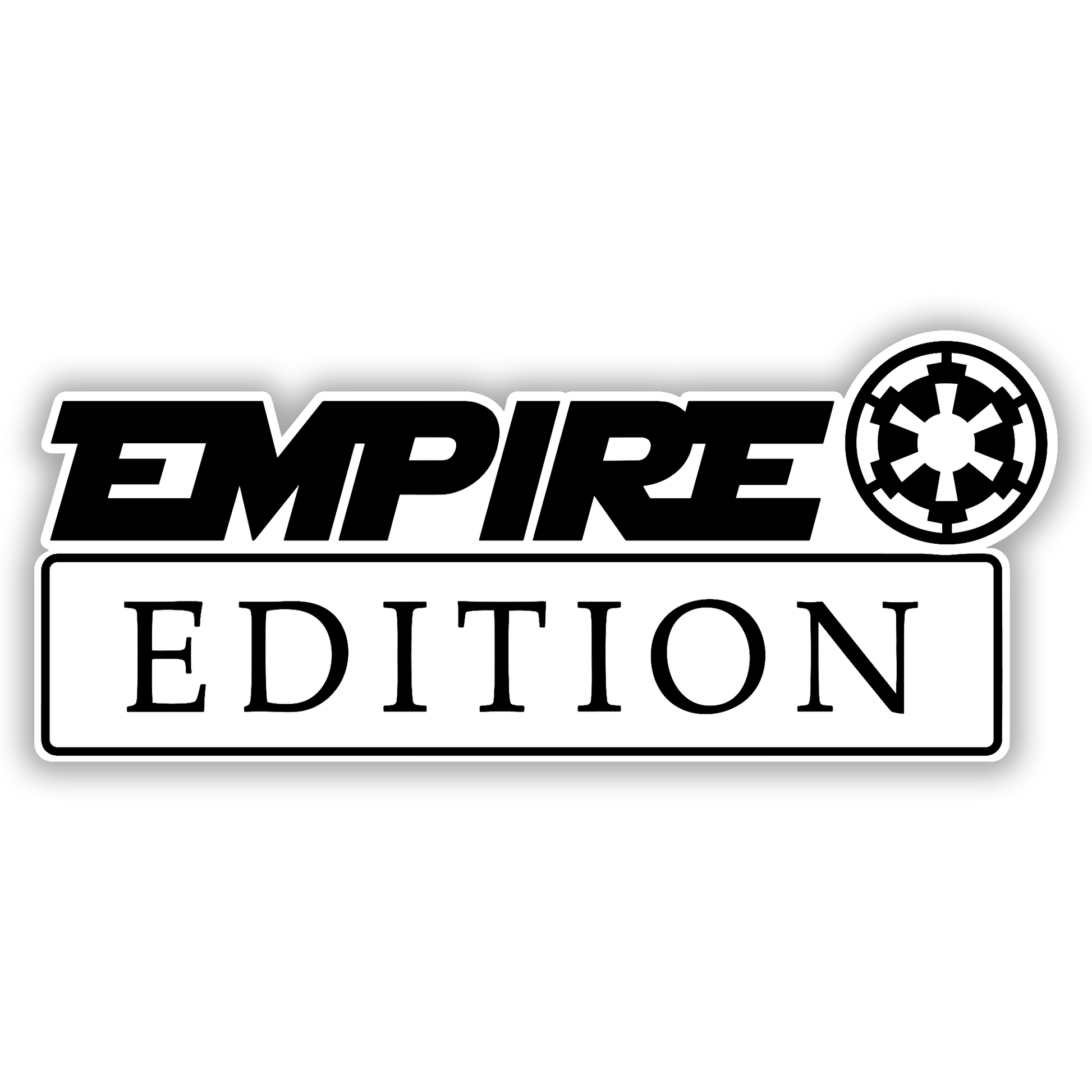 Custom Empire Edition engraved vehicle badge for exterior automotive styling