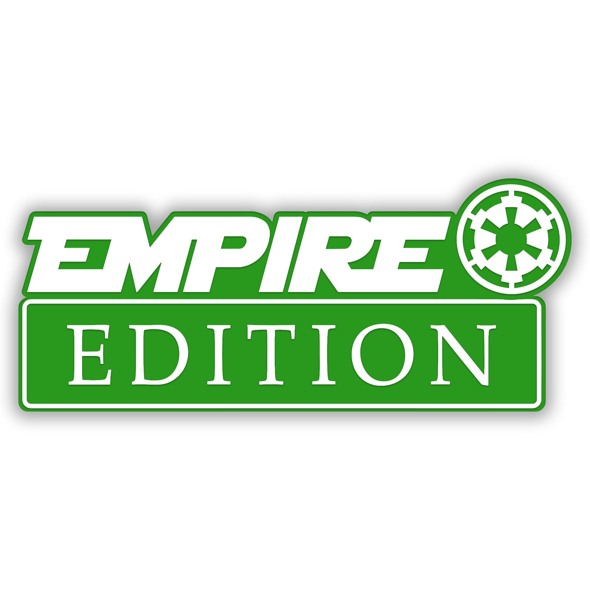 Custom engraved Empire Edition auto emblem for cars, trucks and SUVs