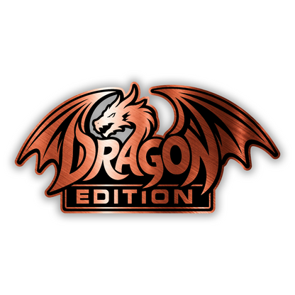 Dragon Edition fender emblem designed for custom cars trucks and automotive builds
