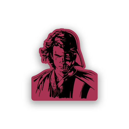 Laser engraved Luke inspired badge for custom vehicle exterior styling