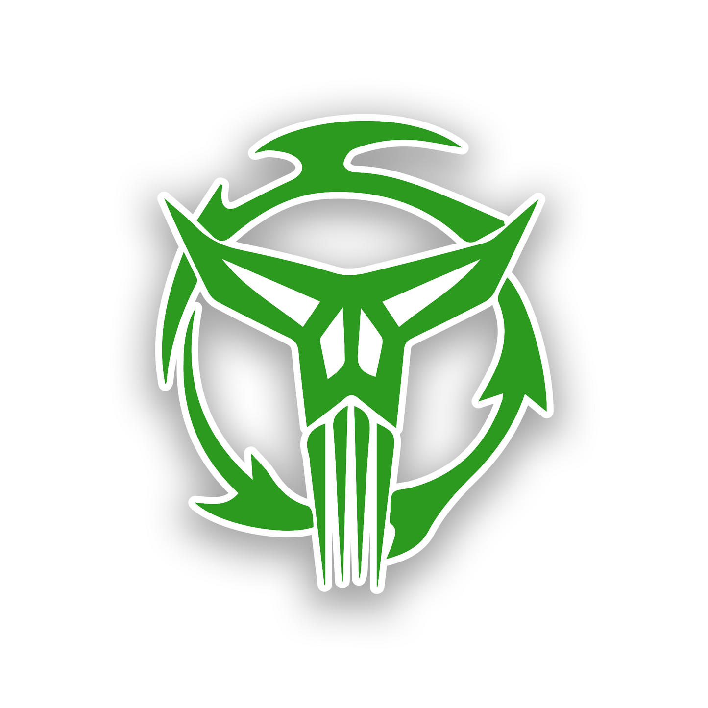 Engraved Neo Crusader vehicle badge for personalized car or truck styling