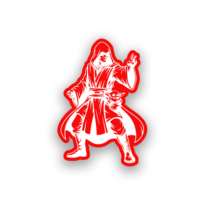 Laser engraved Darth Revan inspired badge for custom vehicle exterior styling