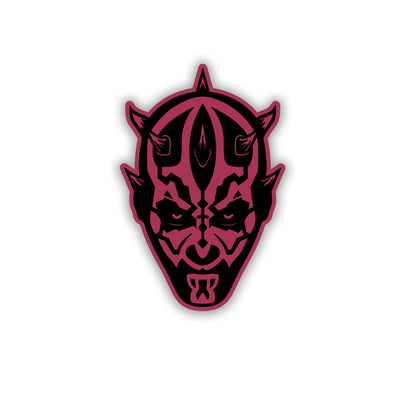 Custom Sith face vehicle emblem for fender, trunk, or tailgate decoration