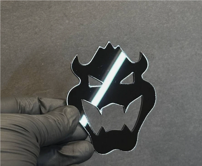 Monster face car emblem for Toyota Jeep Ford RAM Dodge truck SUV exterior customization