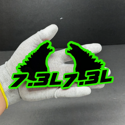 T-Rex grille badge for 7.3 Ford truck customization