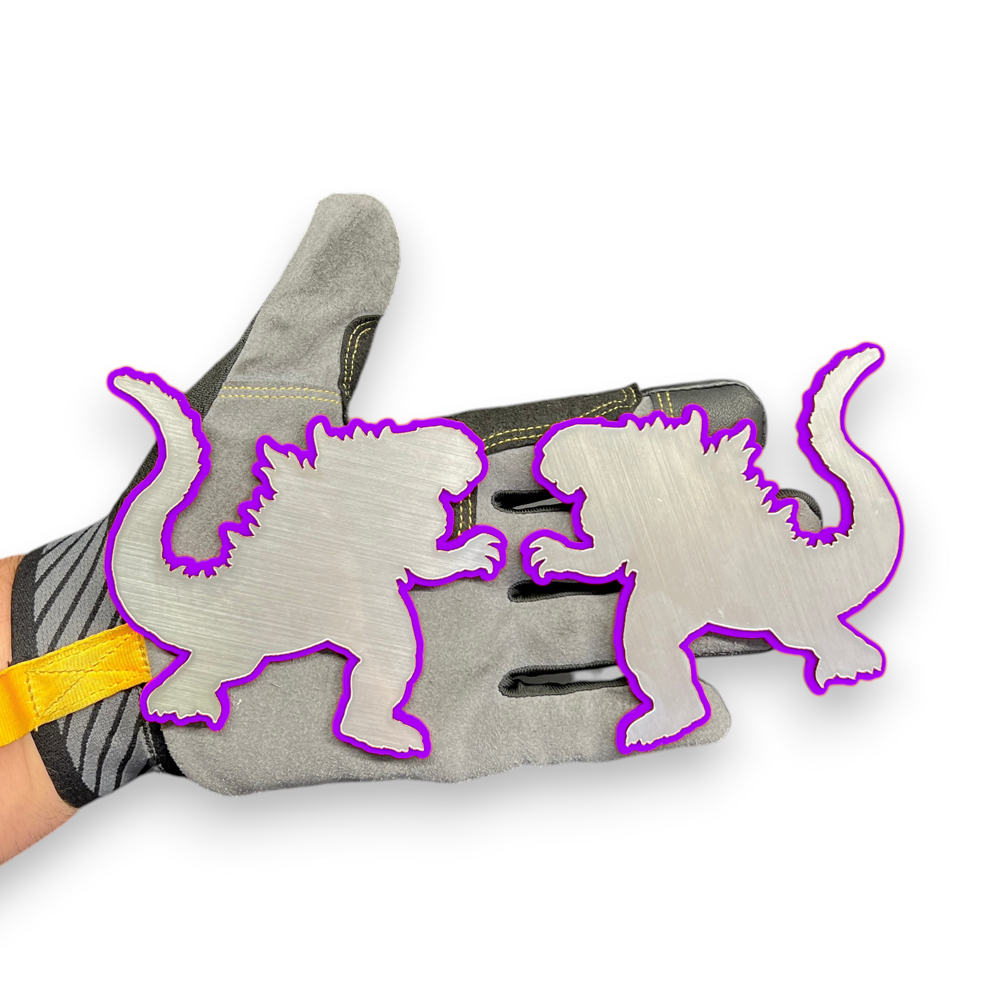 Godzilla tailgate emblem set for Ford truck custom styling