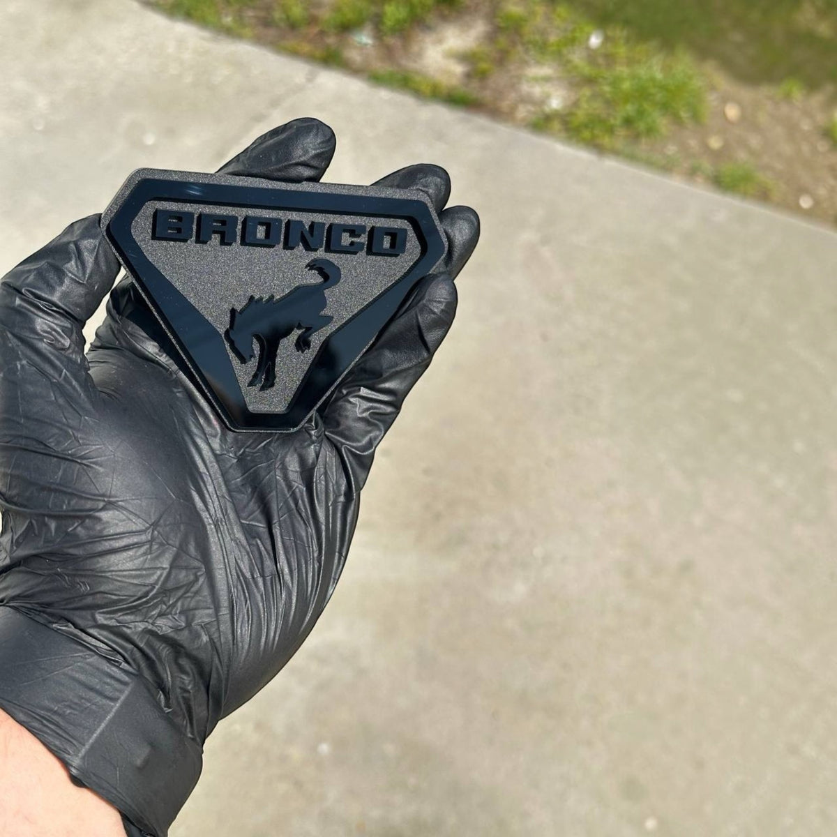 Wild Horse Badlands fender emblem for Ford Bronco off road exterior customization