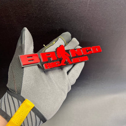 Custom Bronco Big Bend Sasquatch badge for vehicle exterior decoration