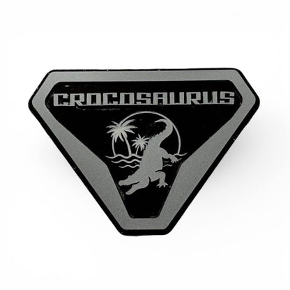 Crocodile and alligator Crocosaurus badge for Ford Bronco, custom acrylic off-road car emblem