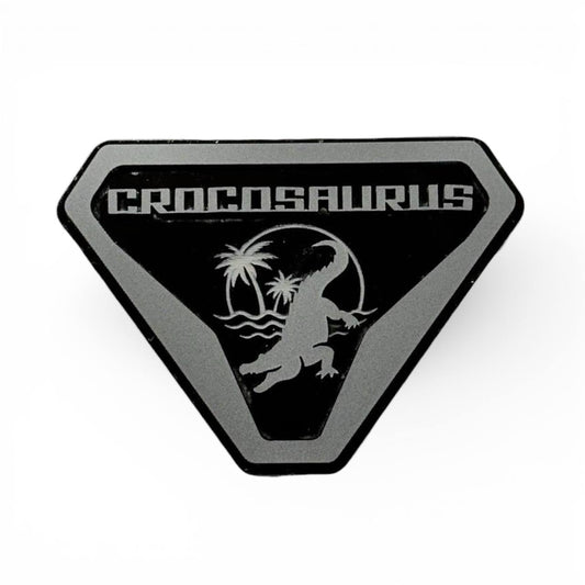 Crocodile and alligator Crocosaurus badge for Ford Bronco, custom acrylic off-road car emblem