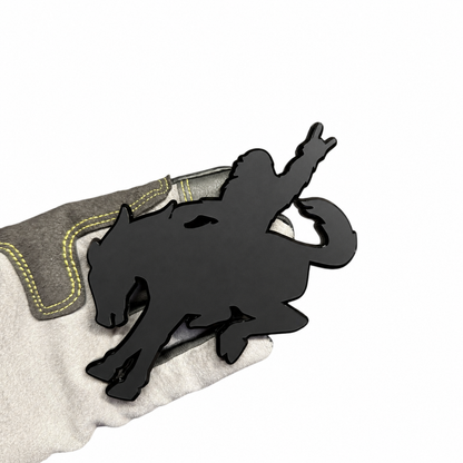 Bronco Sasquatch riding Raptor car badge fender emblem for Ford Bronco off-road SUV